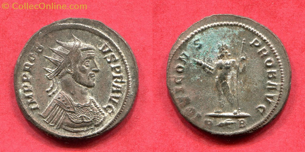 PROBUS - IOVI CONS PROB AVG - RIC 173 monnaie antique jc ap romaine republicaine imperiale probus iovi cons prob avg ric 173