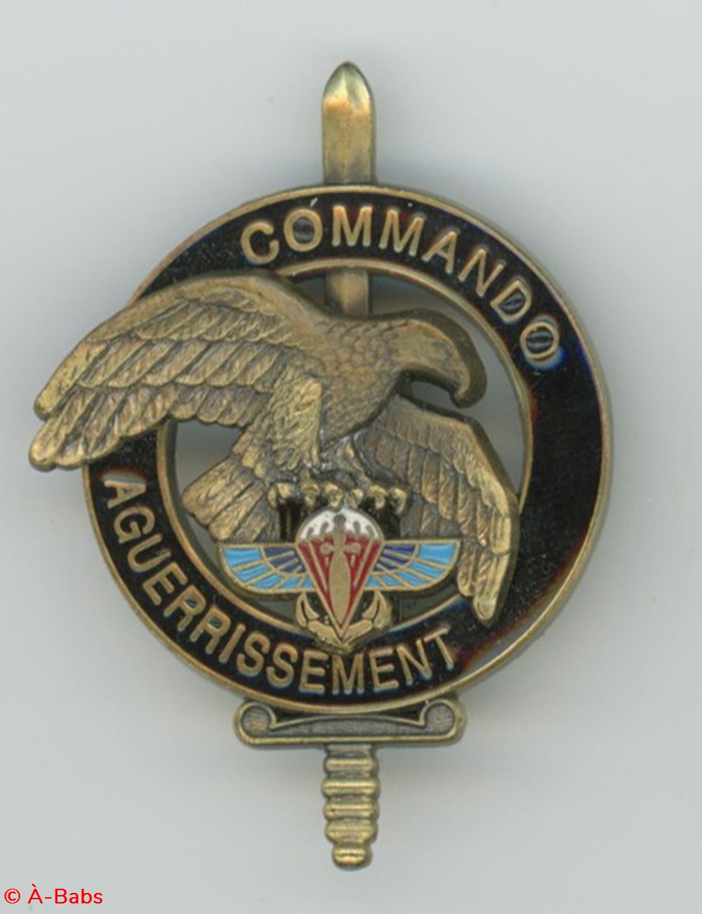 militaria medailles insignes insigne commando 2 rpima