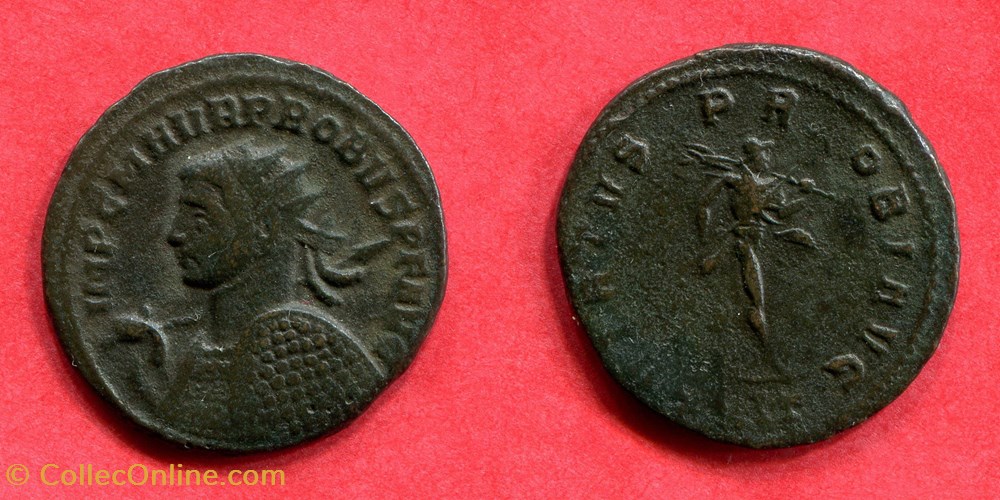 PROBUS - VIRTVS PROBI AVG - RIC 810 monnaie antique jc ap romaine republicaine imperiale probus virtvs probi avg ric 810