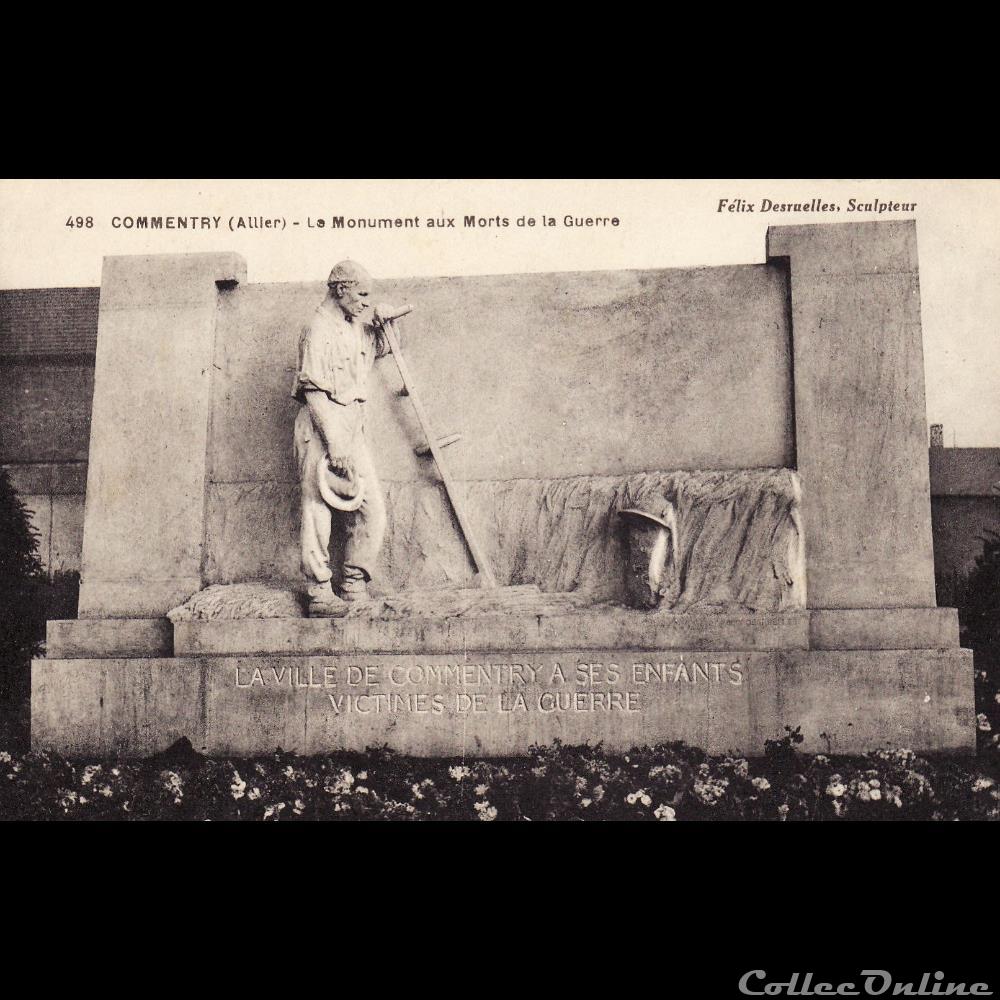 03 - Commentry carte postale france auvergne 03 commentry