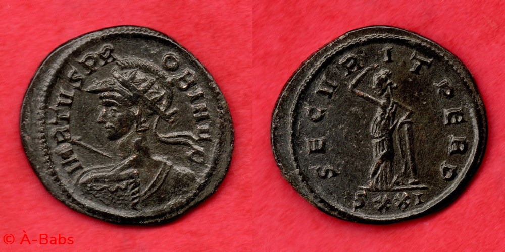 PROBUS - SECVRIT PERP / SXXI- RIC 575 var monnaies antiques romaines imperiales et republicaines probus secvrit perp sxxi ric 575 var