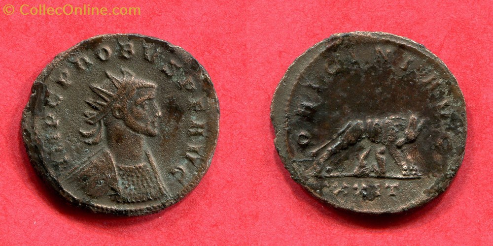 monnaie antique jc ap romaine republicaine imperiale probus origini avg ric 703
