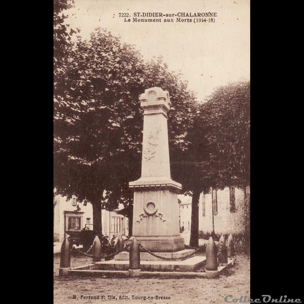 01 - Saint Didier sur Chalaronne carte postale france auvergne 01 saint didier sur chalaronne