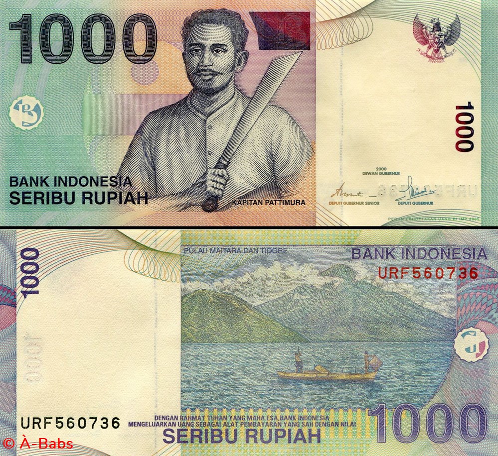 INDONÉSIE - PICK 141 f - 1000 ROUPIES - 2005 billets asie indonesie pick 141 f 1000 roupies 2005