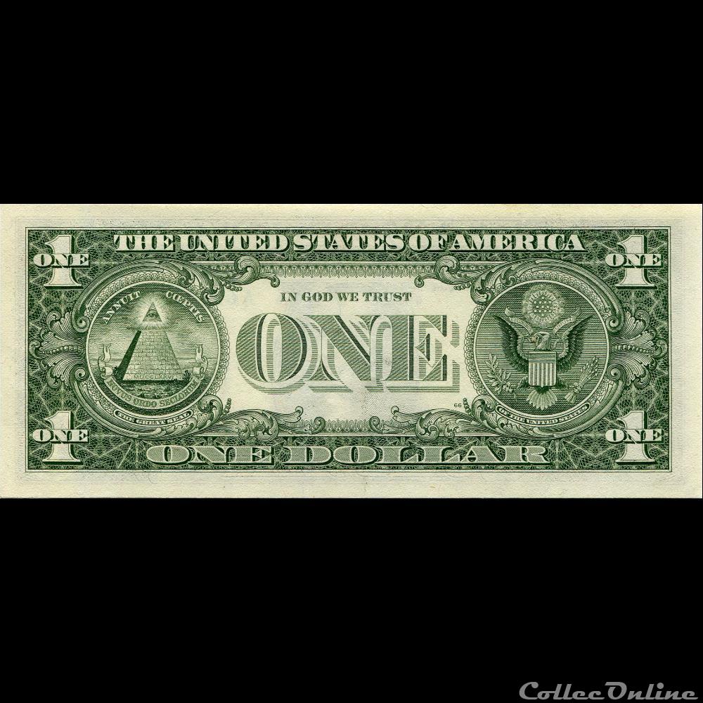 billets amerique du nord etats unis a 1 federal reserve notes small size 1981a series