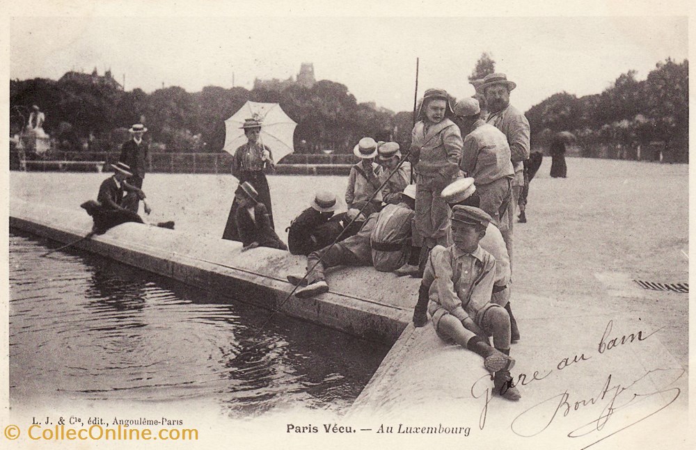 cartes postales europe france collection paris vecu n 061