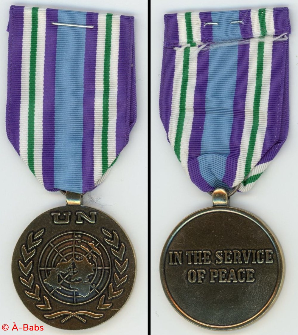 medailles onu medaille commemorative de la minugua guatemala