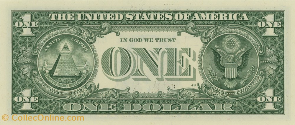 C- 1$ Federal Reserve Notes - Small Size 2017A Series billets amerique du nord etats unis c 1 federal reserve notes small size 2017a series