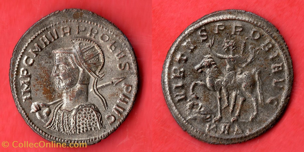 PROBUS - VIRTVS PROBI AVG - RIC 888 monnaies antiques romaines imperiales et republicaines probus virtvs probi avg ric 888