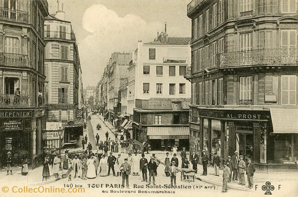 cartes postales europe france collection tout paris 140 bis