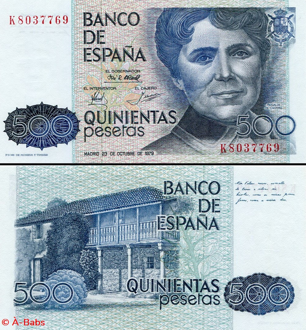 ESPAGNE - PICK 157 a 2 - 500 PESETAS - 1979 billets europe espagne pick 157 a 2 500 pesetas 1979