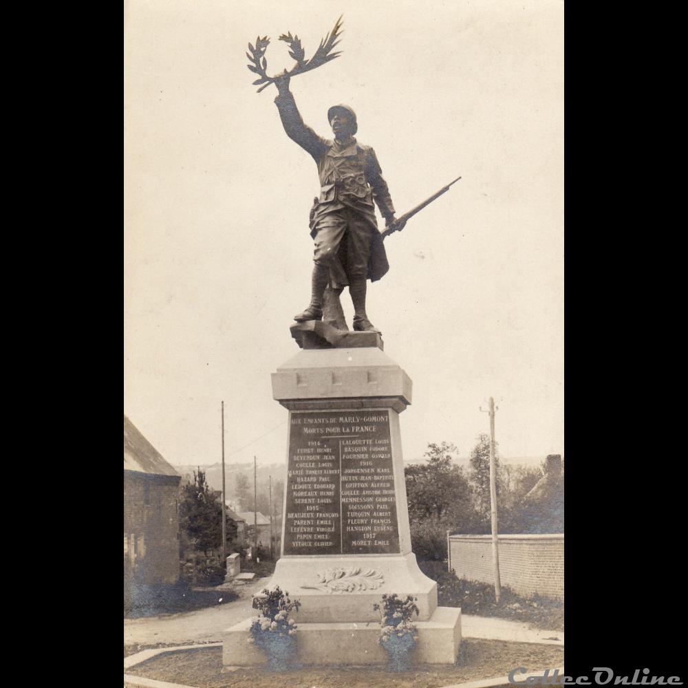 02 - Marly-Gomont carte postale france picardie 02 marly gomont