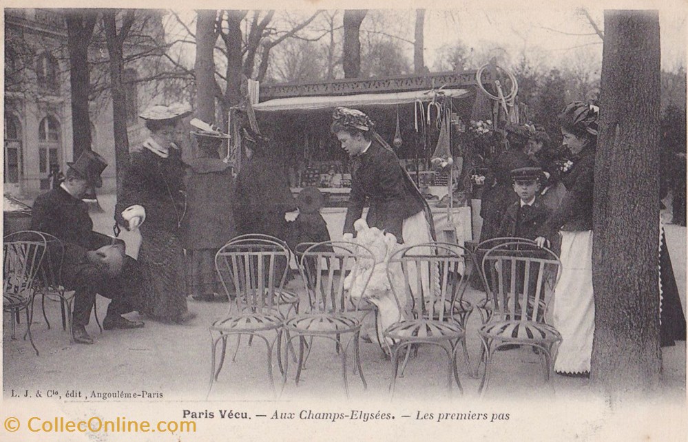 Collection Paris Vécu - N°021 cartes postales europe france collection paris vecu n 021