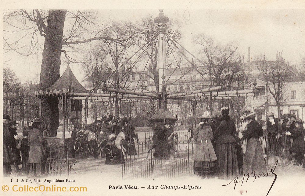Collection Paris Vécu - N°014 cartes postales europe france collection paris vecu n 014