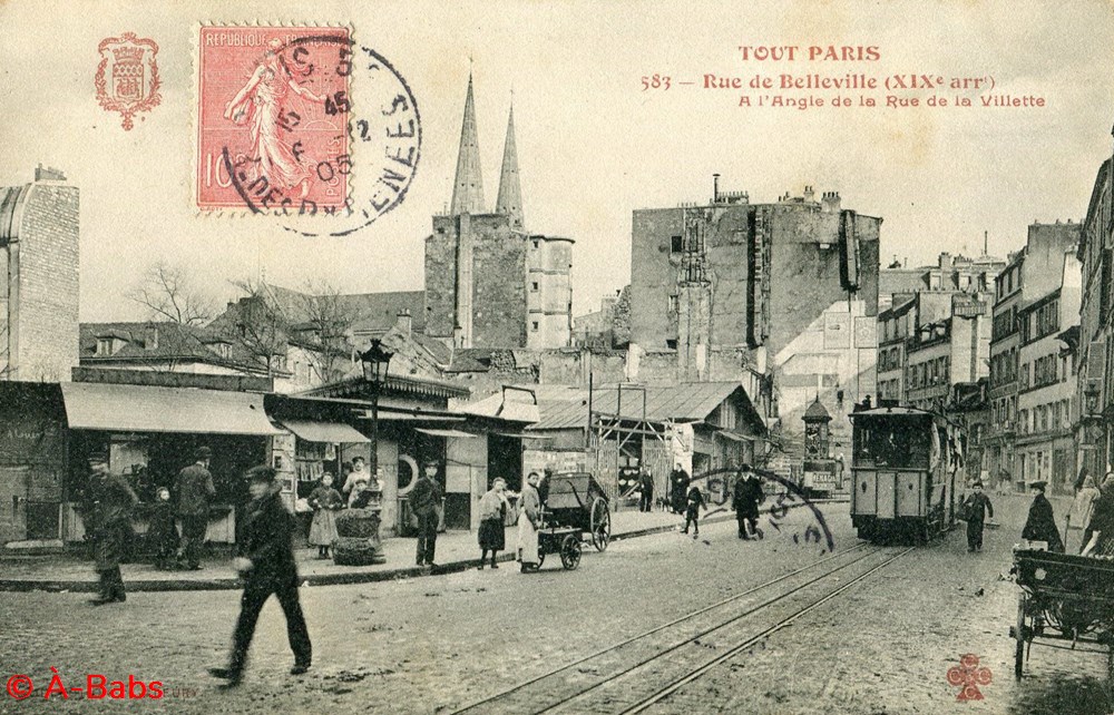 cartes postales europe france collection tout paris 583