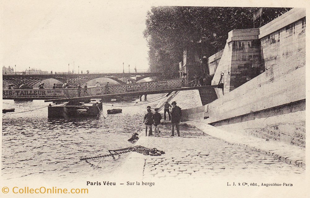 cartes postales europe france collection paris vecu n 007