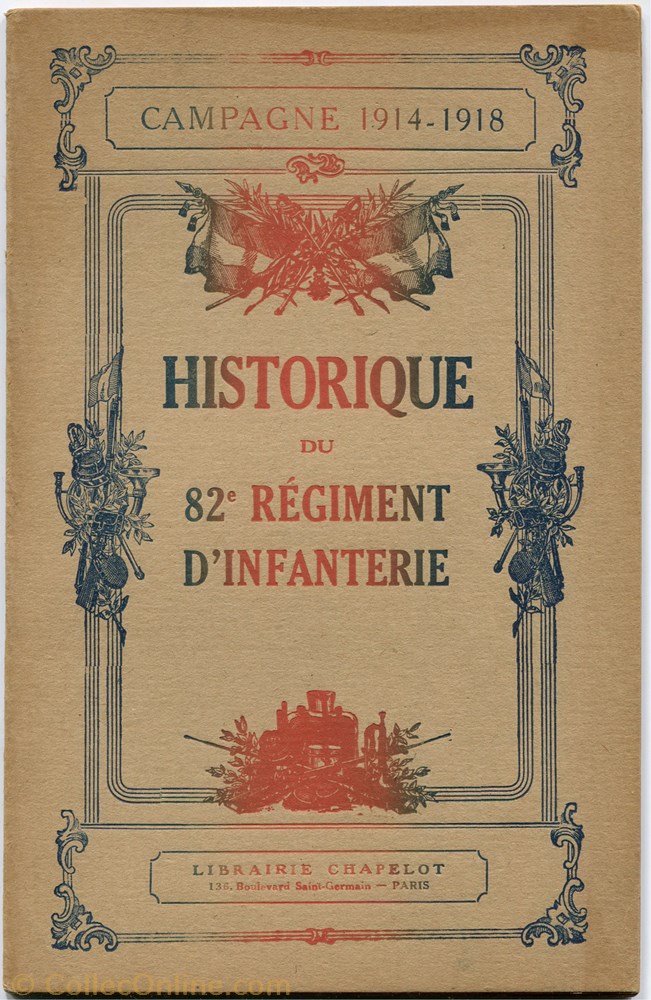 militarium livre revue catalogue historique du 82 regiment infanterie