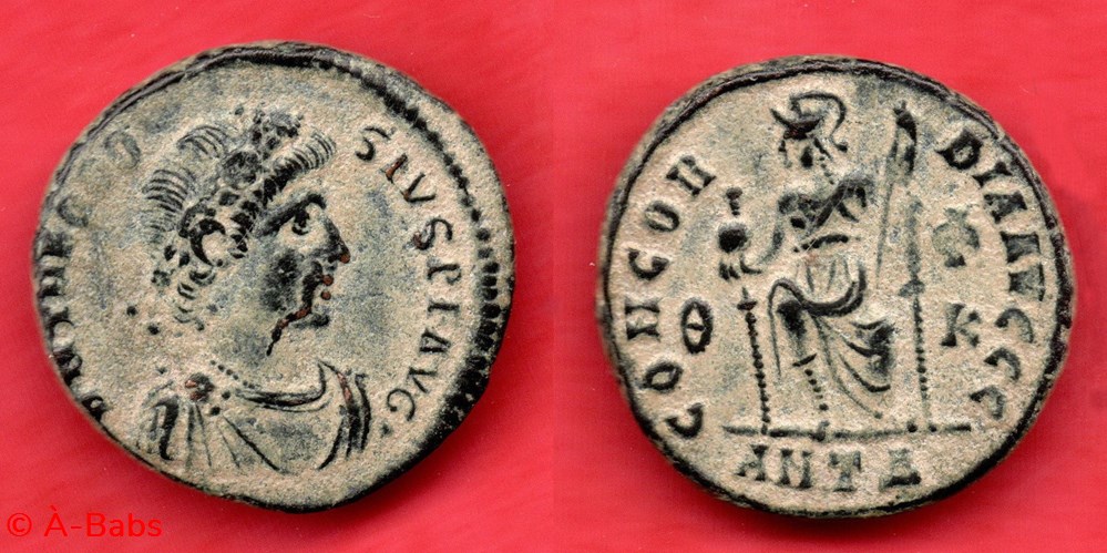 THEODOSE - CONCOR-DIA AVGGG - RIC 47 monnaies antiques romaines imperiales et republicaines theodose concor dia avggg ric 47
