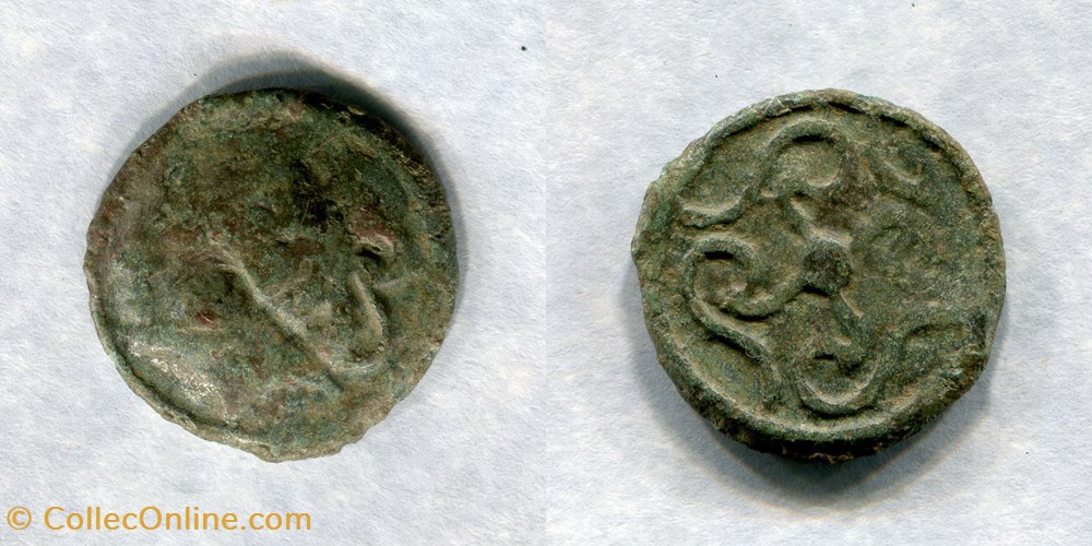 monnaies antiques celtes durocasses aux volutes