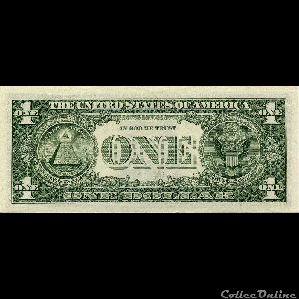 K- 1$ Federal Reserve Notes - Small Size 1981A Series billet etat uni k 1 federal reserve notes small size 1981a series