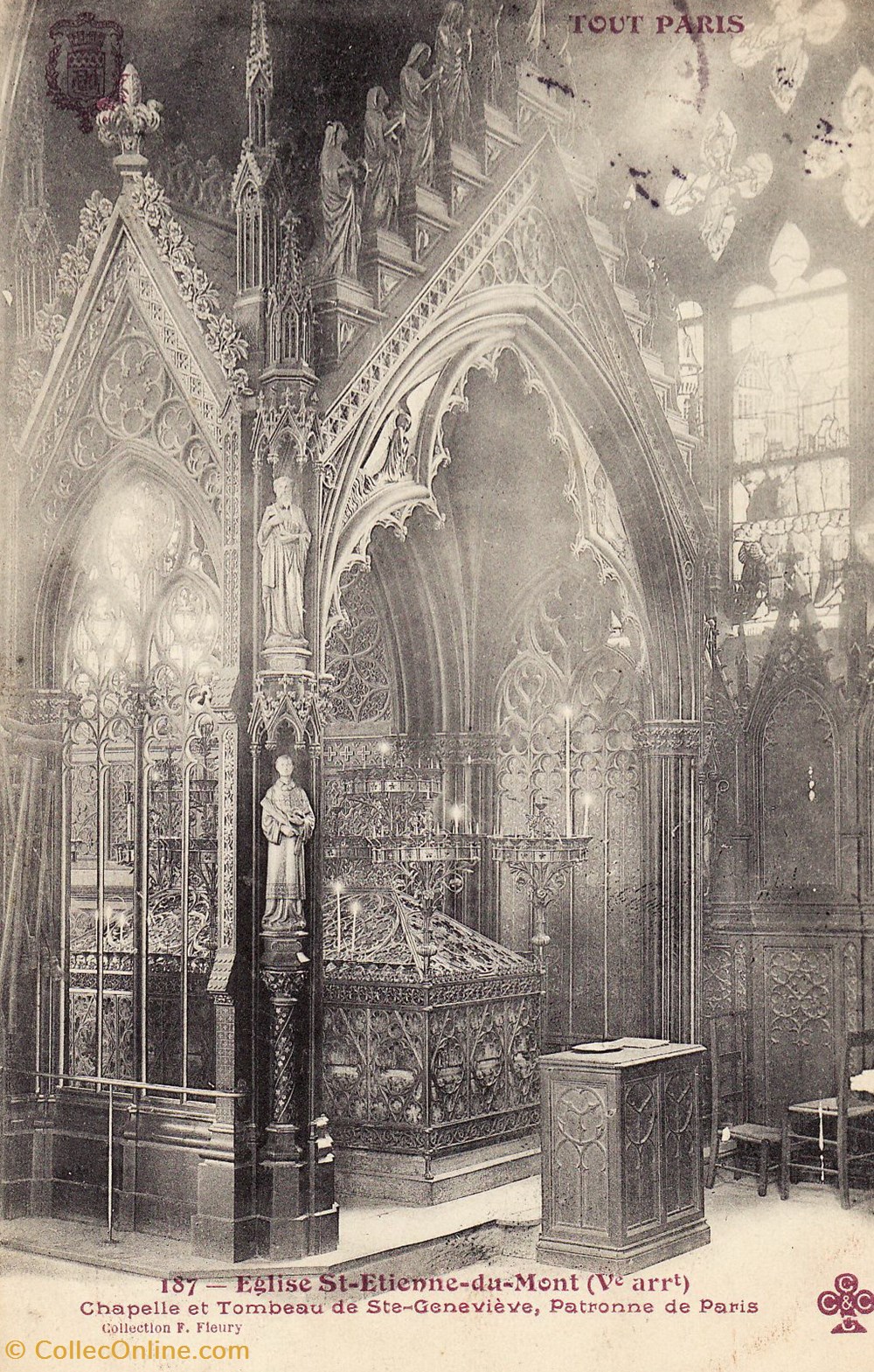Collection Tout Paris - 187 cartes postales europe france collection tout paris 187