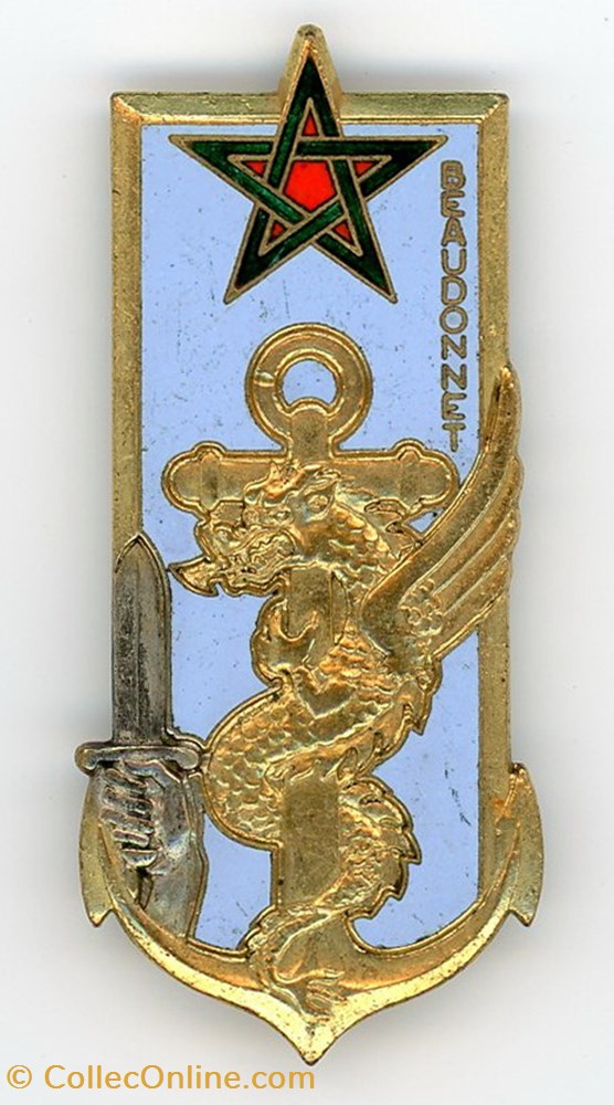 Insigne ENSOA - 89° Promotion Beaudonnet Jean militarium medaille insigne ensoa 89 promotion beaudonnet jean