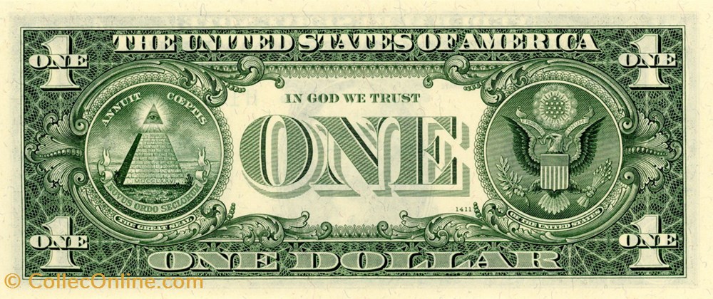 H- 1$ Federal Reserve Notes - Small Size 1969B Series billets amerique du nord etats unis h 1 federal reserve notes small size 1969b series