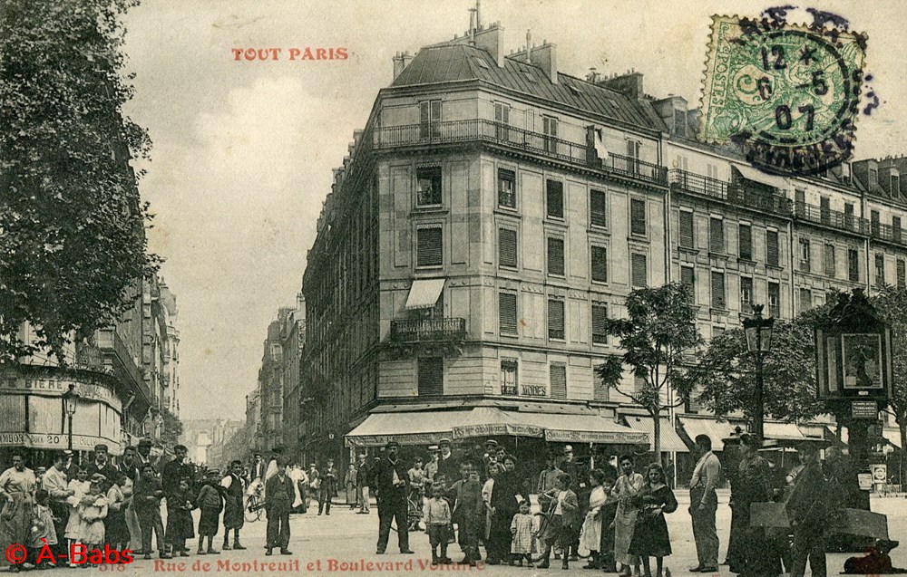 cartes postales europe france collection tout paris 518