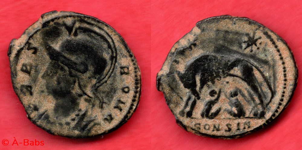 VRBS - ROMA - RIC 62 - LRBC 1008 monnaies antiques romaines imperiales et republicaines vrbs roma ric 62 lrbc 1008