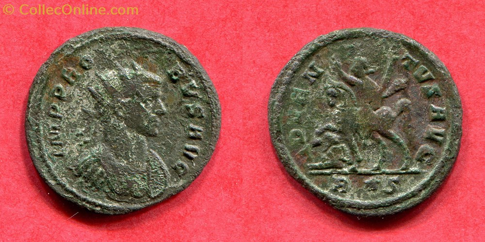 PROBUS - ADVENTVS AVG - RIC 157 monnaie antique jc ap romaine republicaine imperiale probus adventvs avg ric 157
