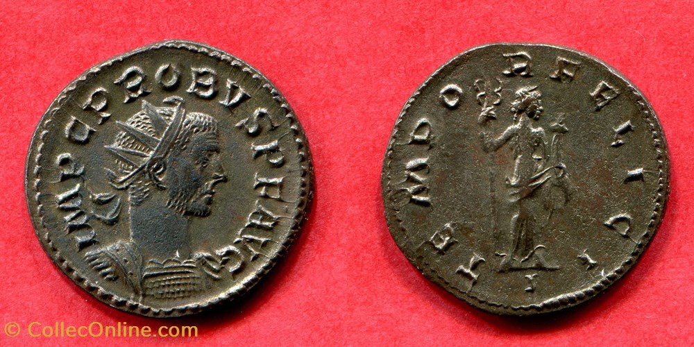 PROBUS - TEMPO-R FELICI - RIC 104 monnaie antique av jc a ap romaine republicaine imperiale probus tempo r felici ric 104
