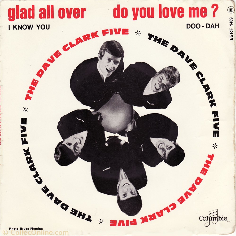 The Dave Clark Five - Glad all over musique instrument the dave clark five glad all over