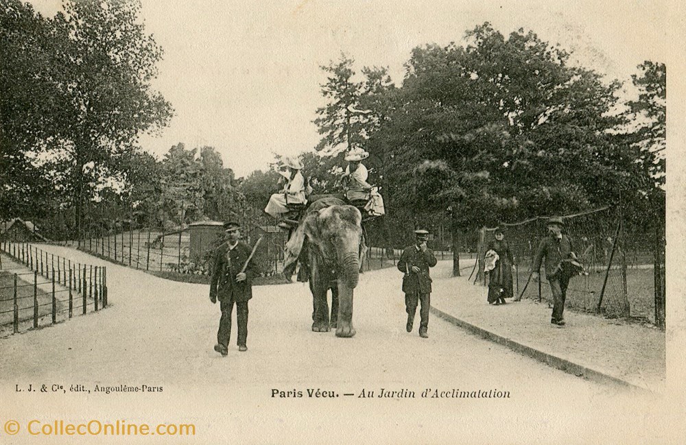 cartes postales europe france collection paris vecu n 051