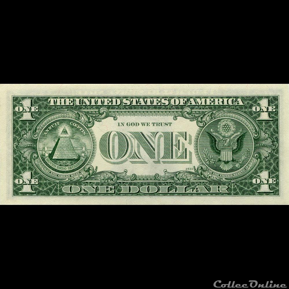 C- 1$ Federal Reserve Notes - Small Size 1977A Series billet amerique du nord etat uni c 1 federal reserve notes small size 1977a series