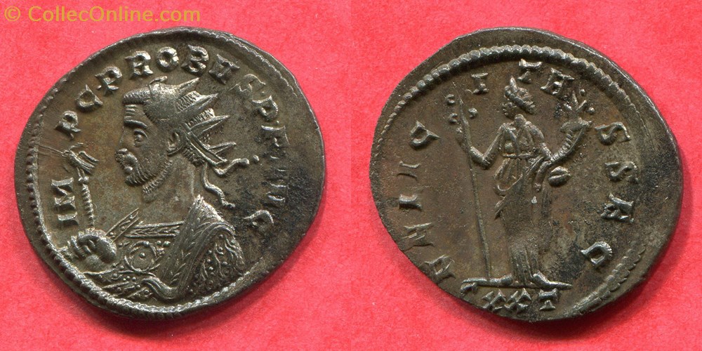 PROBUS - FELICITAS SEC - RIC 360 monnaie antique av jc ap romaine republicaine imperiale probus felicitas sec ric 360