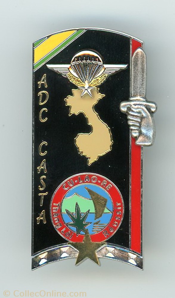 Insigne ENSOA - 272° Promotion de Casta Dominique militarium medaille insigne ensoa 272 promotion de casta dominique