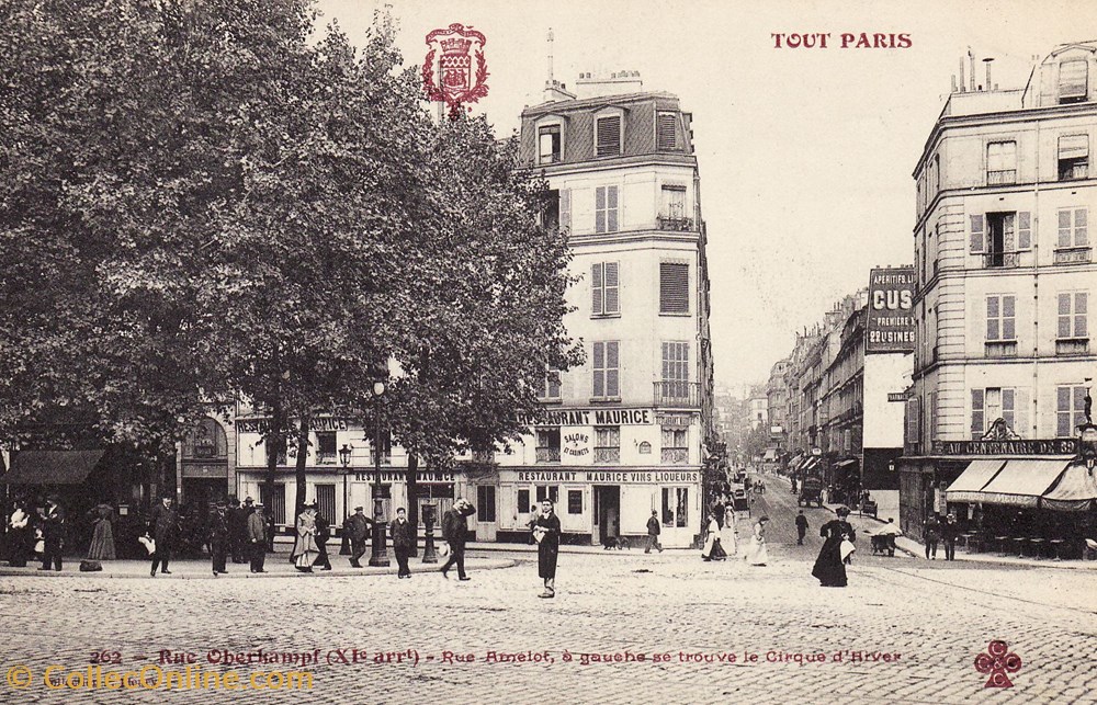 cartes postales europe france collection tout paris 262