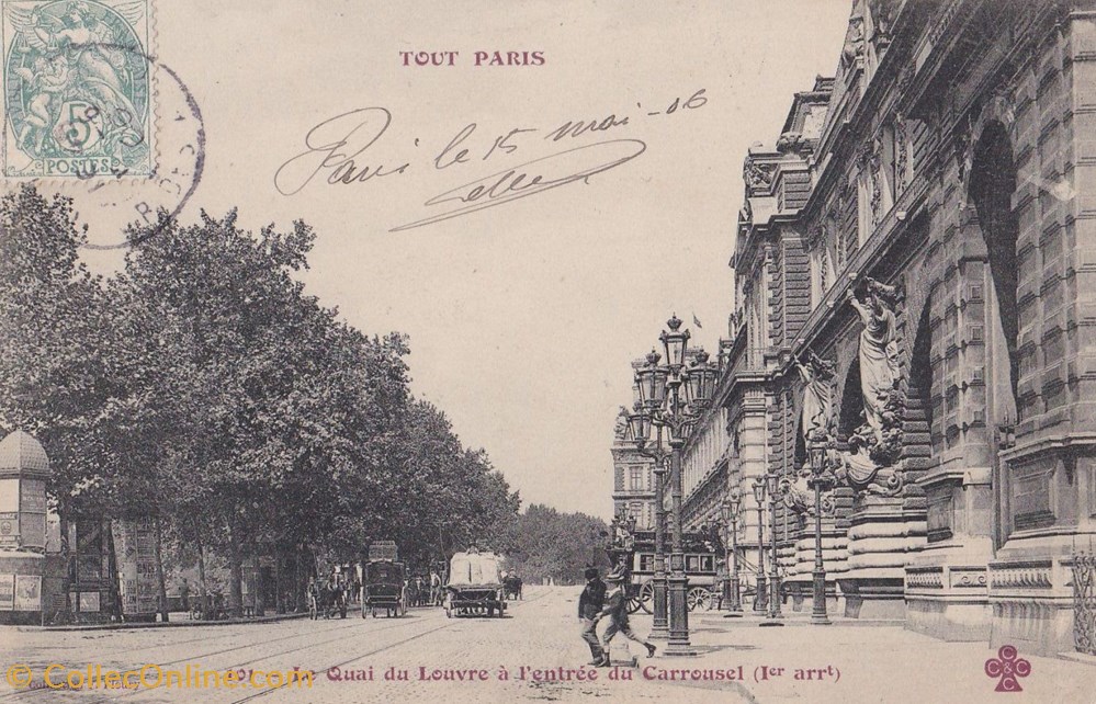 cartes postales europe france collection tout paris 101