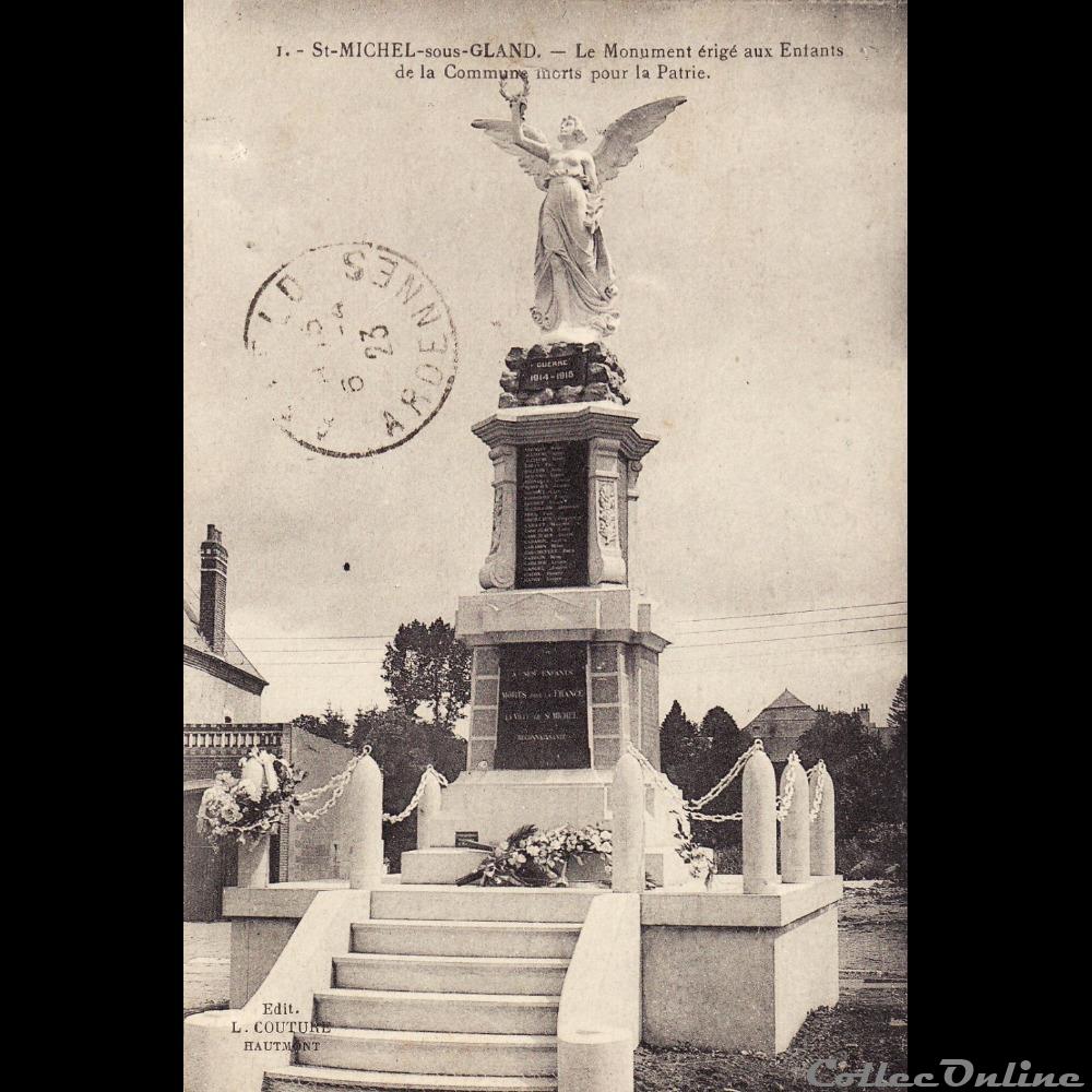 carte postale france picardie 02 saint michel sous gland