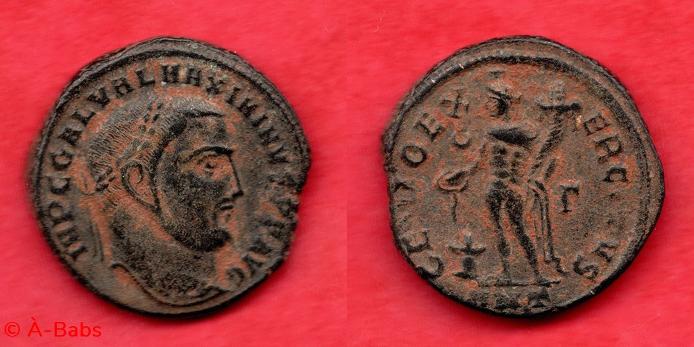 MAXIMIN II DAÏA - GENIO EX-ERCITVS - RIC.147 monnaies antiques romaines imperiales et republicaines maximin ii daia genio ex ercitvs ric 147
