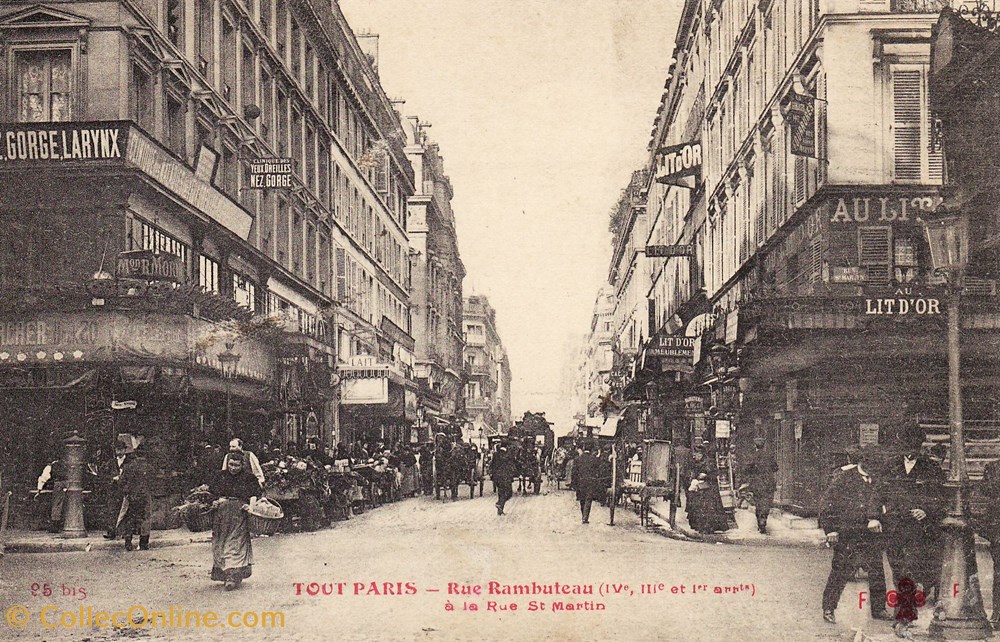 cartes postales europe france collection tout paris 095bis