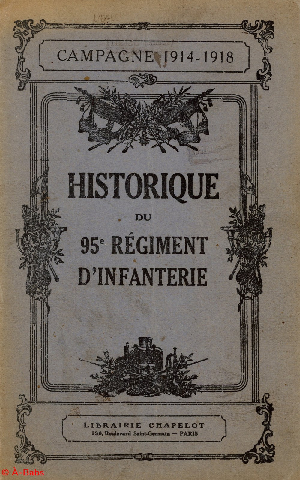 militaria livres revues catalogues historique du 95 regiment infanterie