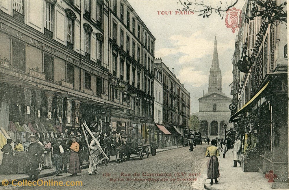 cartes postales europe france collection tout paris 186