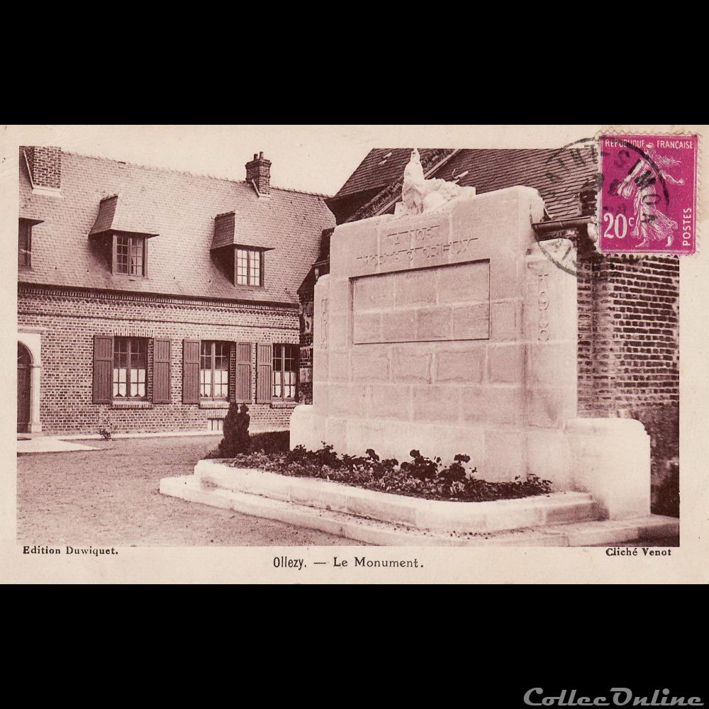 02 - Ollezy carte postale france picardie 02 ollezy