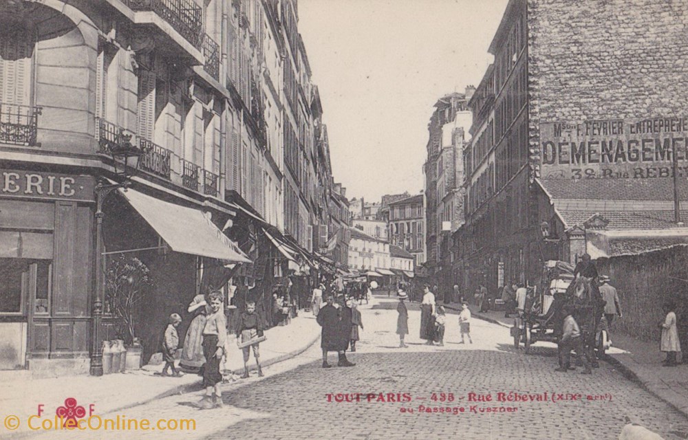 cartes postales europe france collection tout paris 435