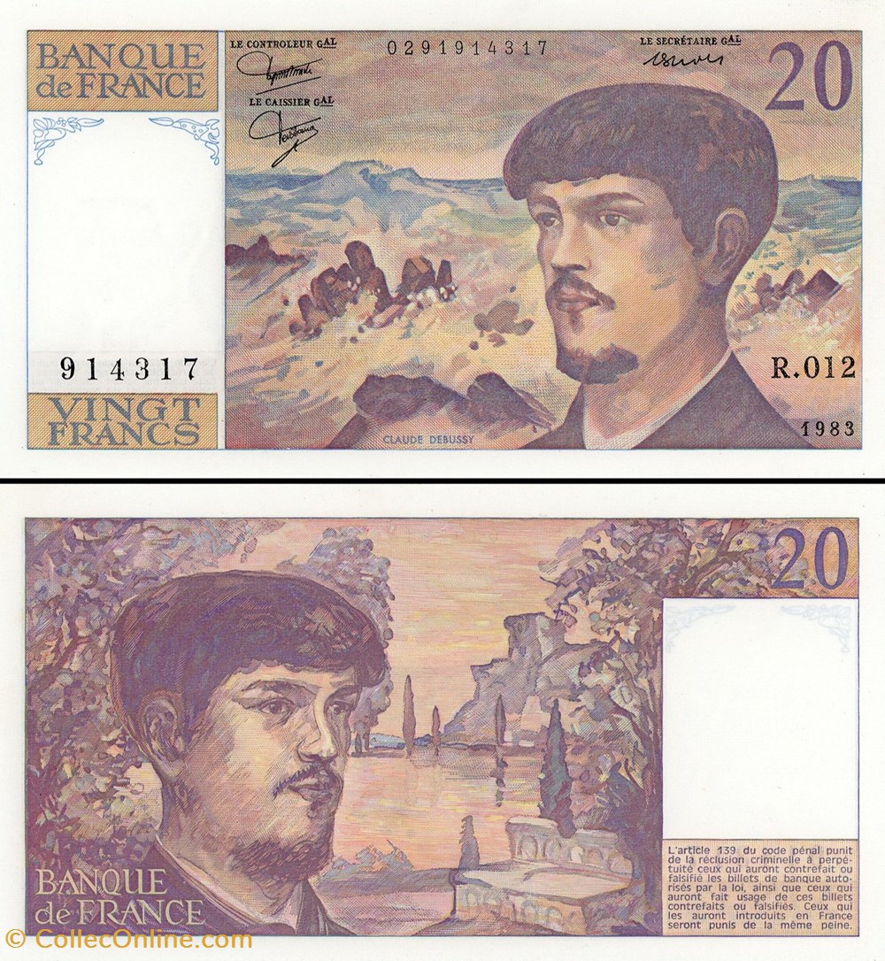 billets europe france 20 francs 1983 r 012