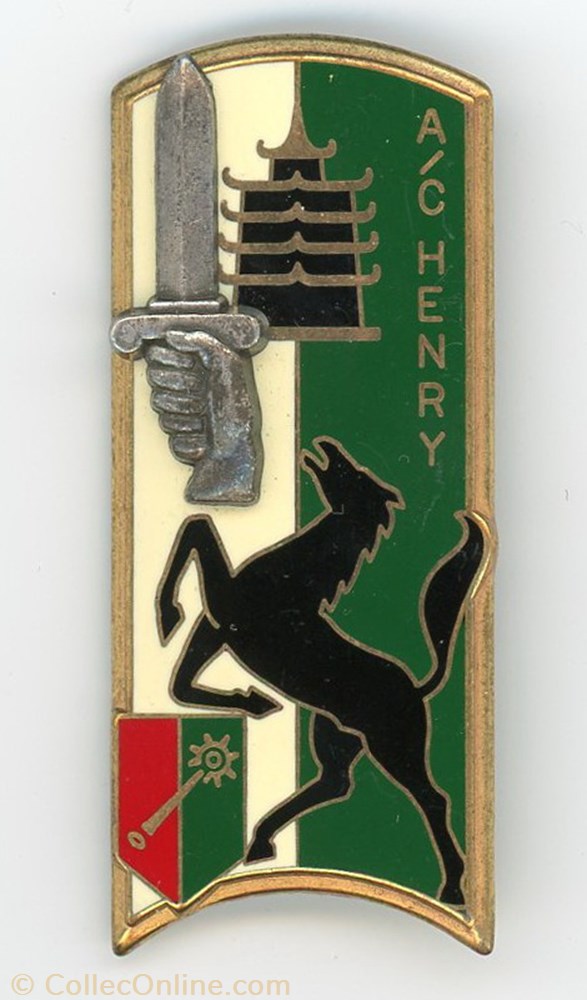 Insigne ENSOA - 112° Promotion Henry Marcel militarium medaille insigne ensoa 112 promotion henry marcel