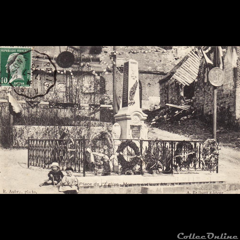 02 - Dercy carte postale france picardie 02 dercy