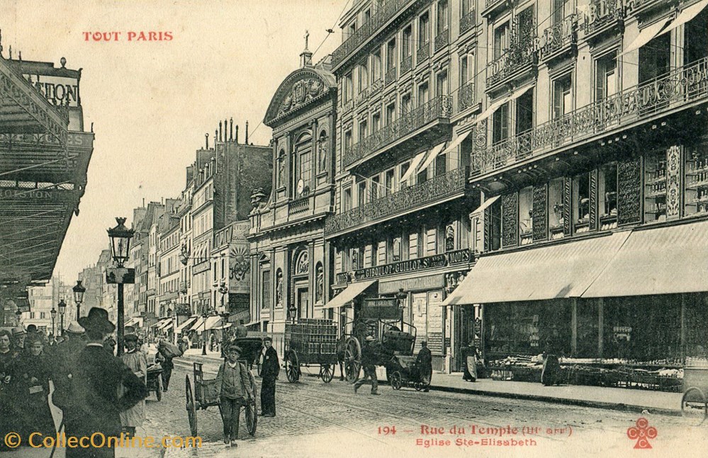 cartes postales europe france collection tout paris 194