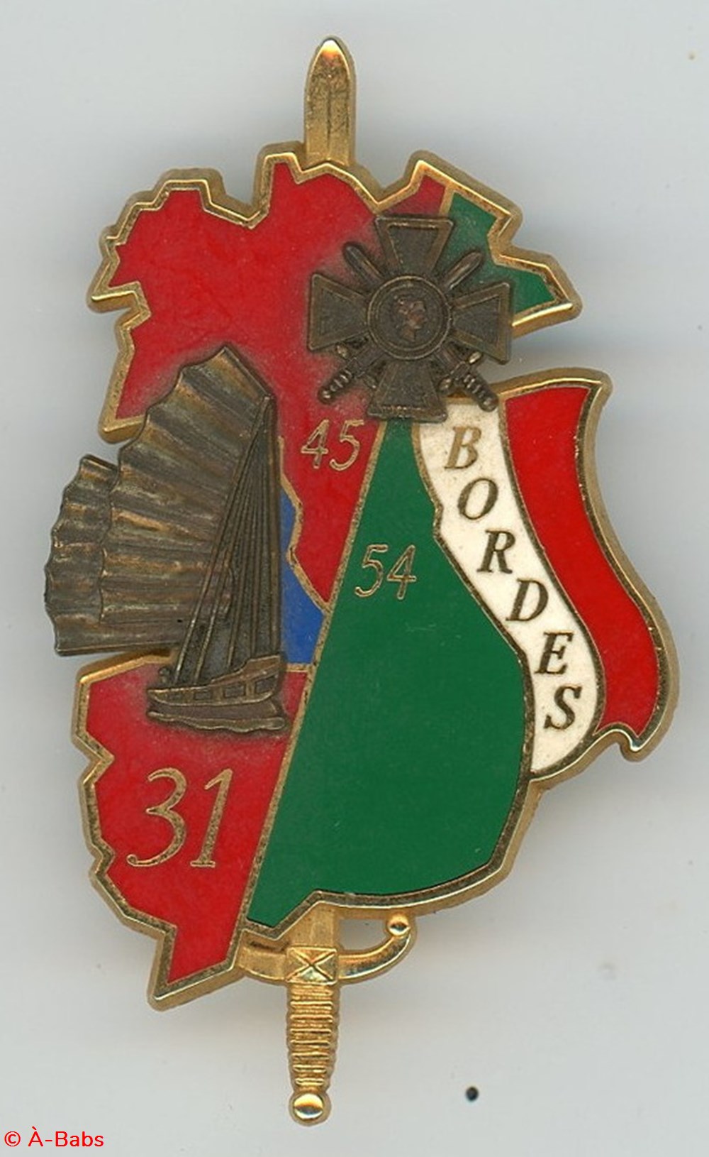 militaria medailles insignes insigne promotion garde bordes esog le mans 3 e legion de marche garde republicaine